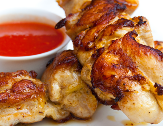 Grilled BBQ Wings